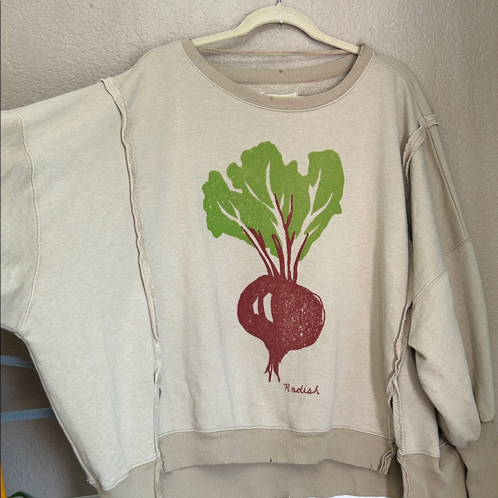 Free People Graphic Camden Pullover - Picture 6 of 9